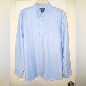 Lands' End Men Shirt 22W Regular